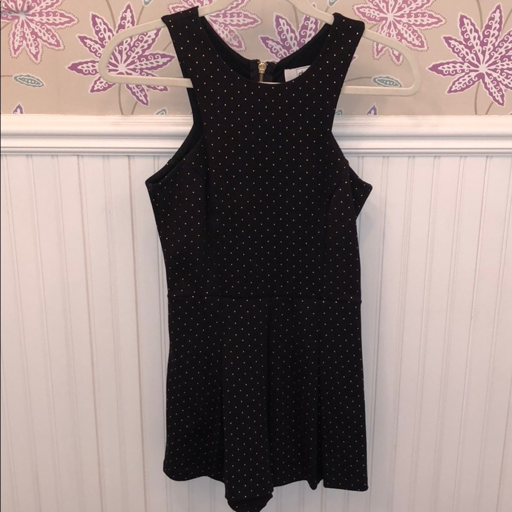 Dolce vita gold studded romper
